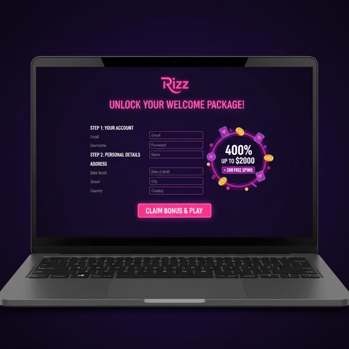 Rizz Casino Signup
